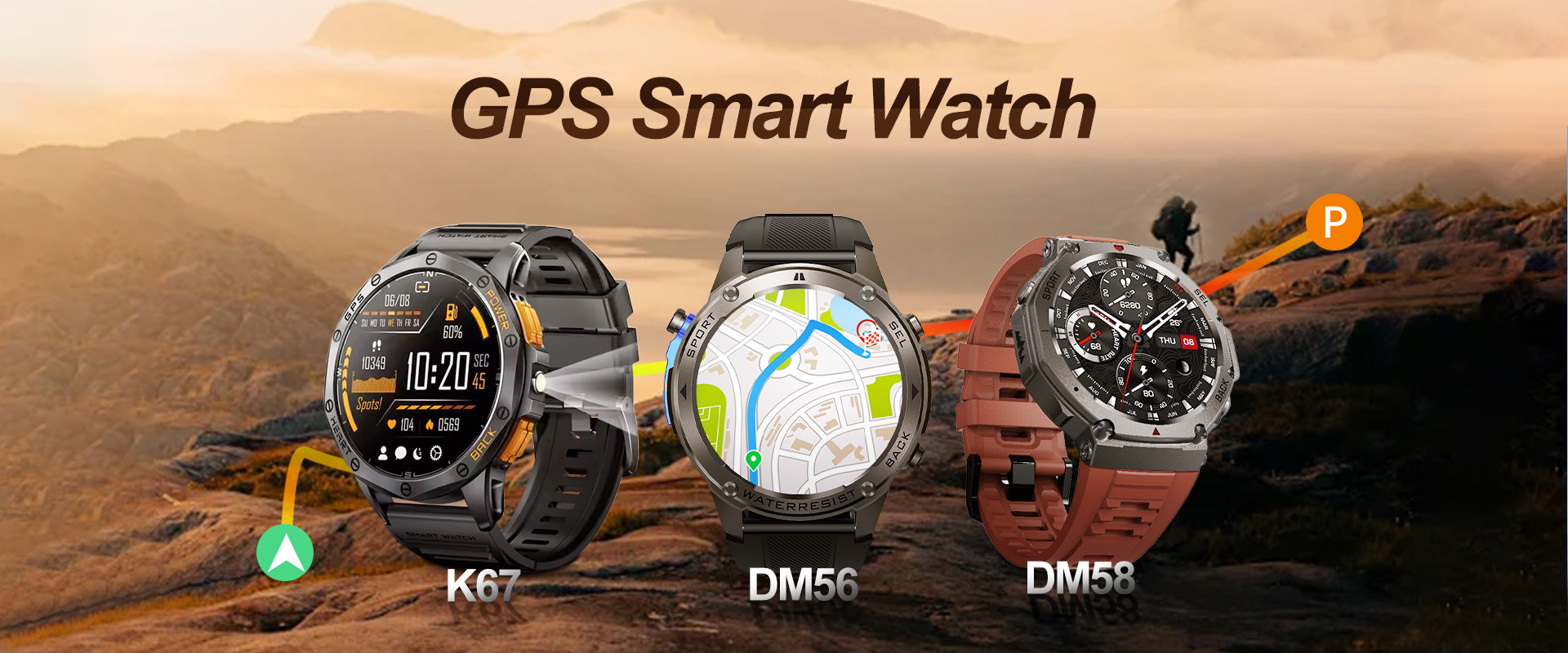 calidad Reloj inteligente GPS fábrica