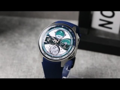 DT Watch X SmartWatch Classic Sport Rato cardíaco Reloj inteligente a prueba de agua 1.43 pulgadas Pantalla amortiguada