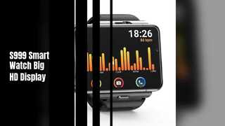 Reloj inteligente S999 4G: llamadas HD en pantalla grande