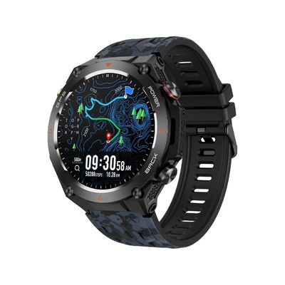 KC82 Sport Smart Watch 1.45 pulgadas pantalla brújula GPS rastreador 650mAh Batería para hombres