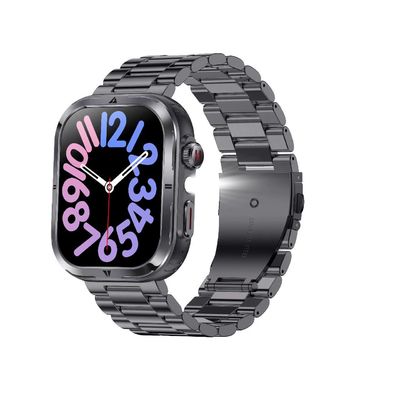 MK68 AMOLED de pantalla completa Hombres Smart Watch con BT Call Health Management Batería de 360 mAh
