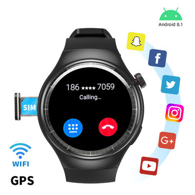 DM80 Smart Watch Sim Card 2GB+16GB GPS Wifi APP Descarga Reloj inteligente de 1,43 pulgadas