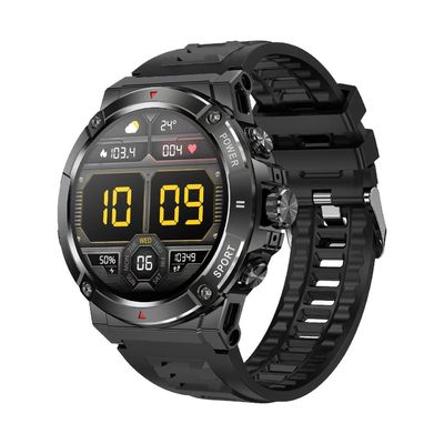 NX8 Pro Hombres Smart Watch Display AMOLED de 1.43 pulgadas / Posicionamiento GPS Reloj inteligente IP68