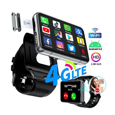 S999 4G Smart Watch 2.88-Inch TFT Screen 4GB+64GB HD Dual Camera Video Call WIFI 5G 2300mAh Battery Waterproof IP67 Email